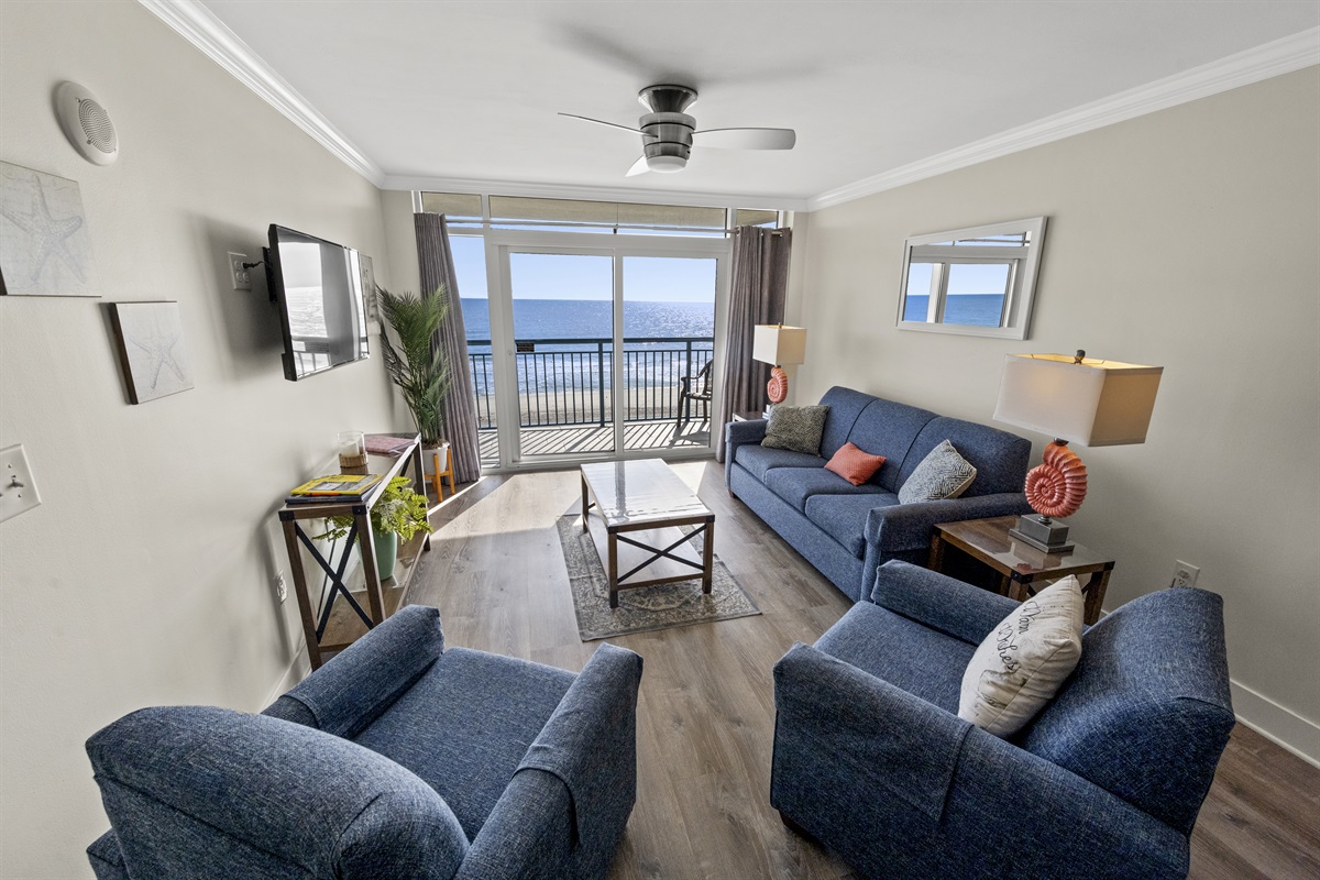 Living Room with Sofa Bed