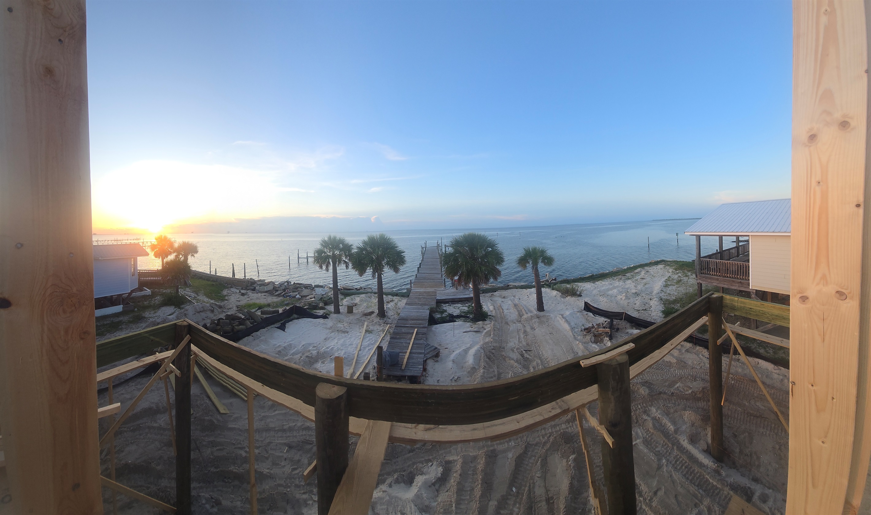 panaromic view from deck
