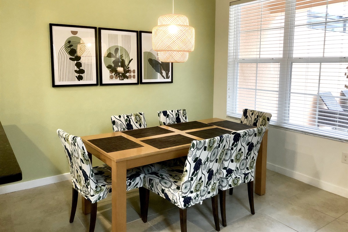 Dining area