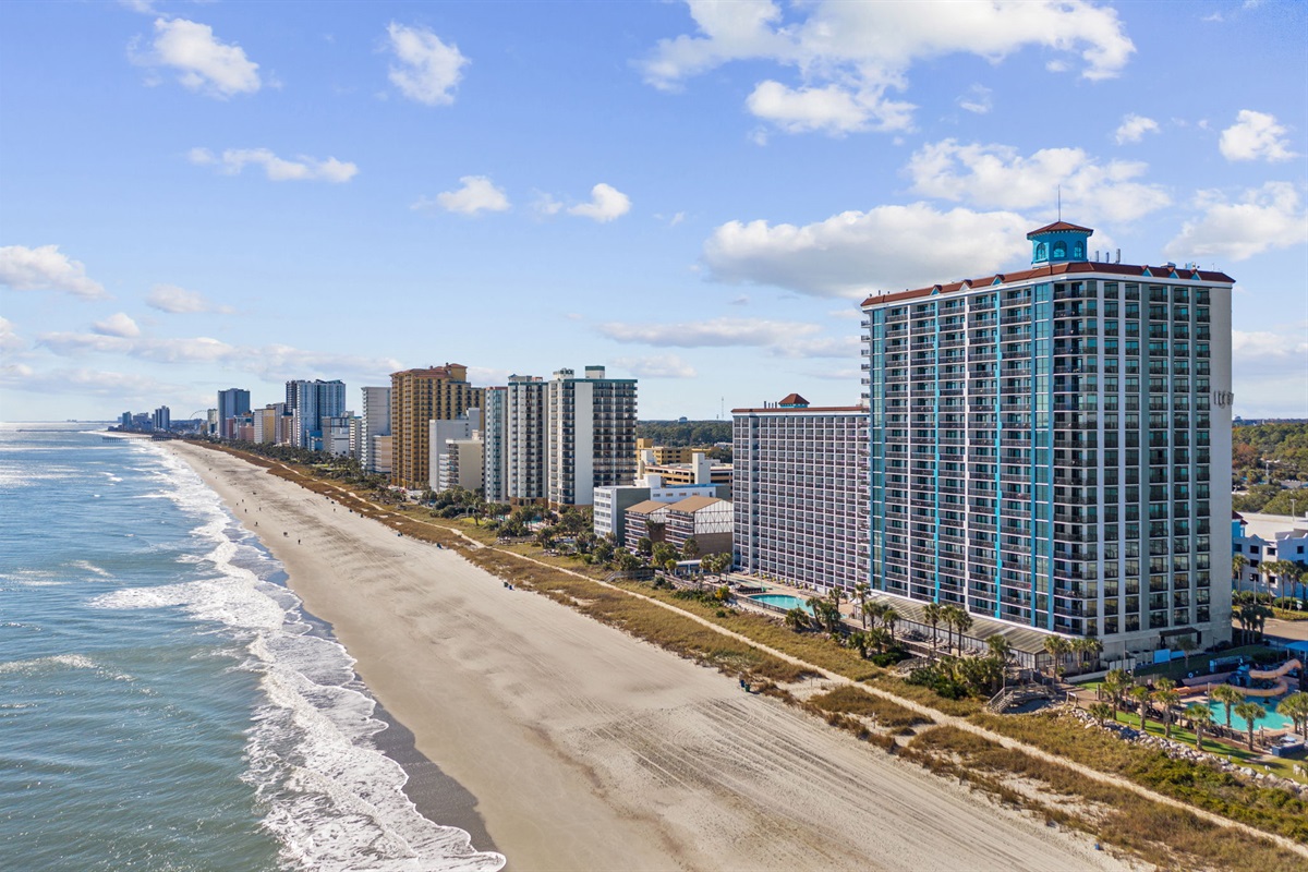 Enjoy ocean front views