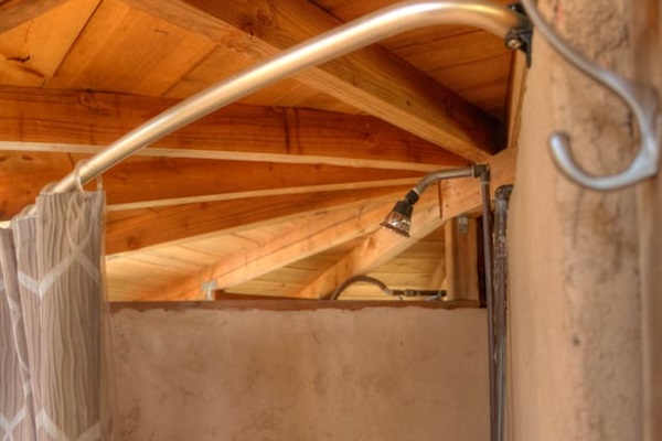 Outdoor shower stall
