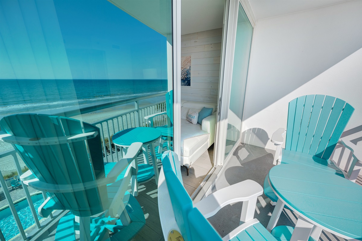 Amazing View from the Balcony!