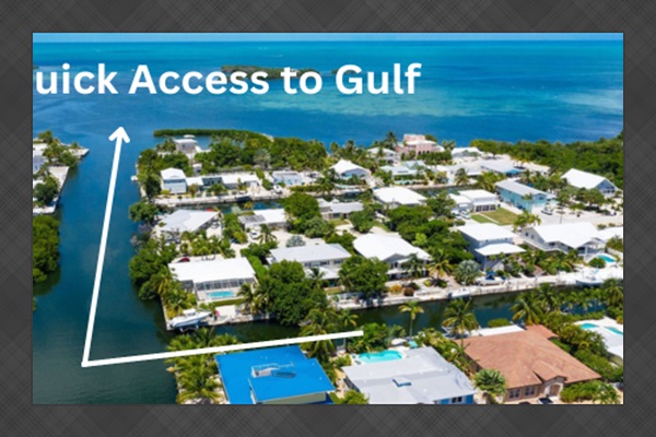 Quick Boat Access to Gulf!