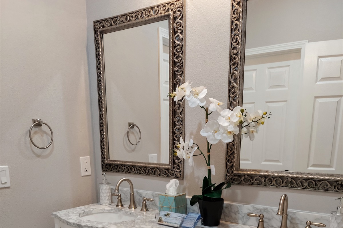 Jack and Jill bathroom