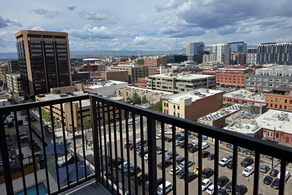 Private balcony views