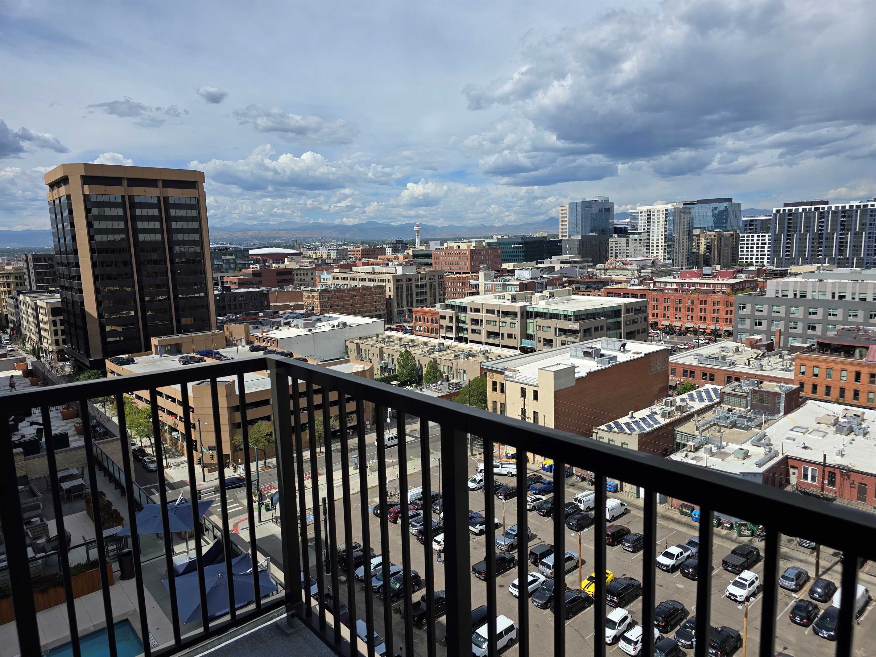 Private balcony views