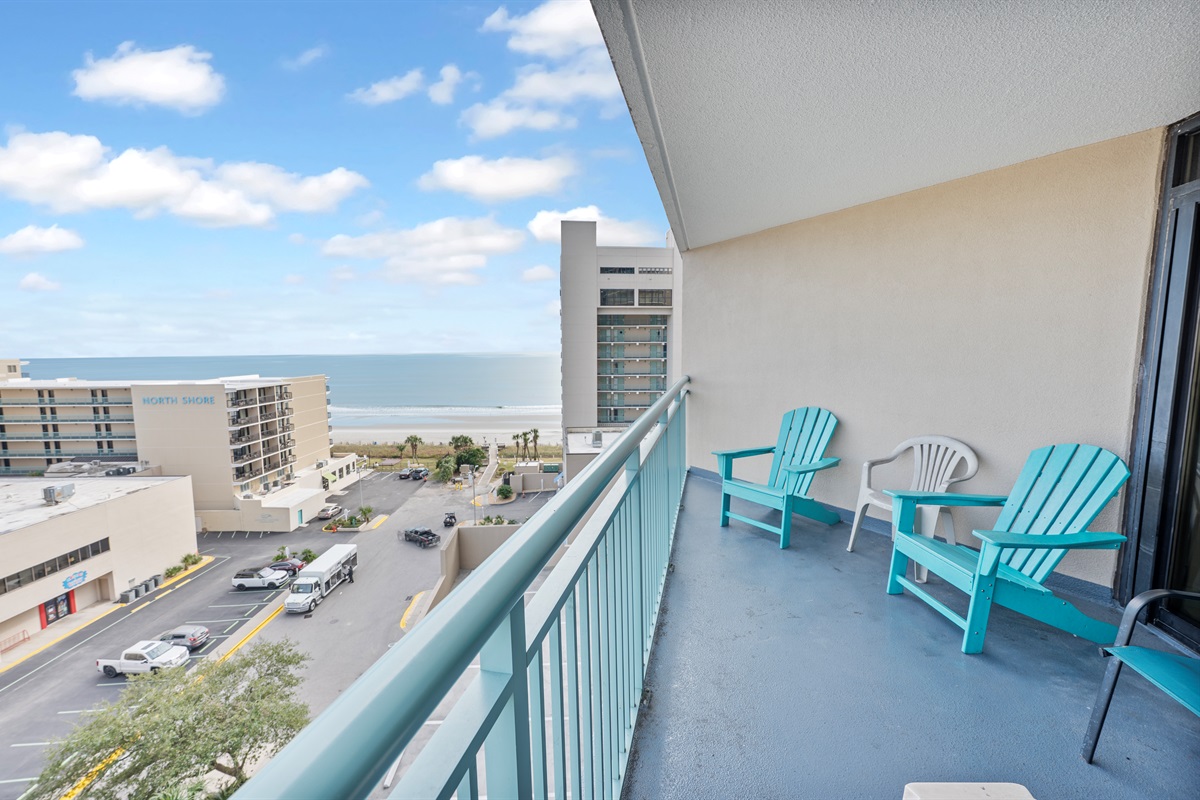 Amazing View from the Balcony!