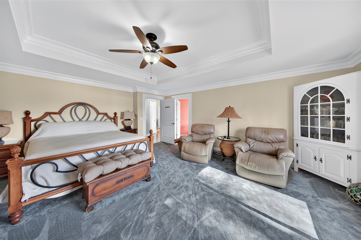 Your private retreat—perfect for unwinding after a day on the water.