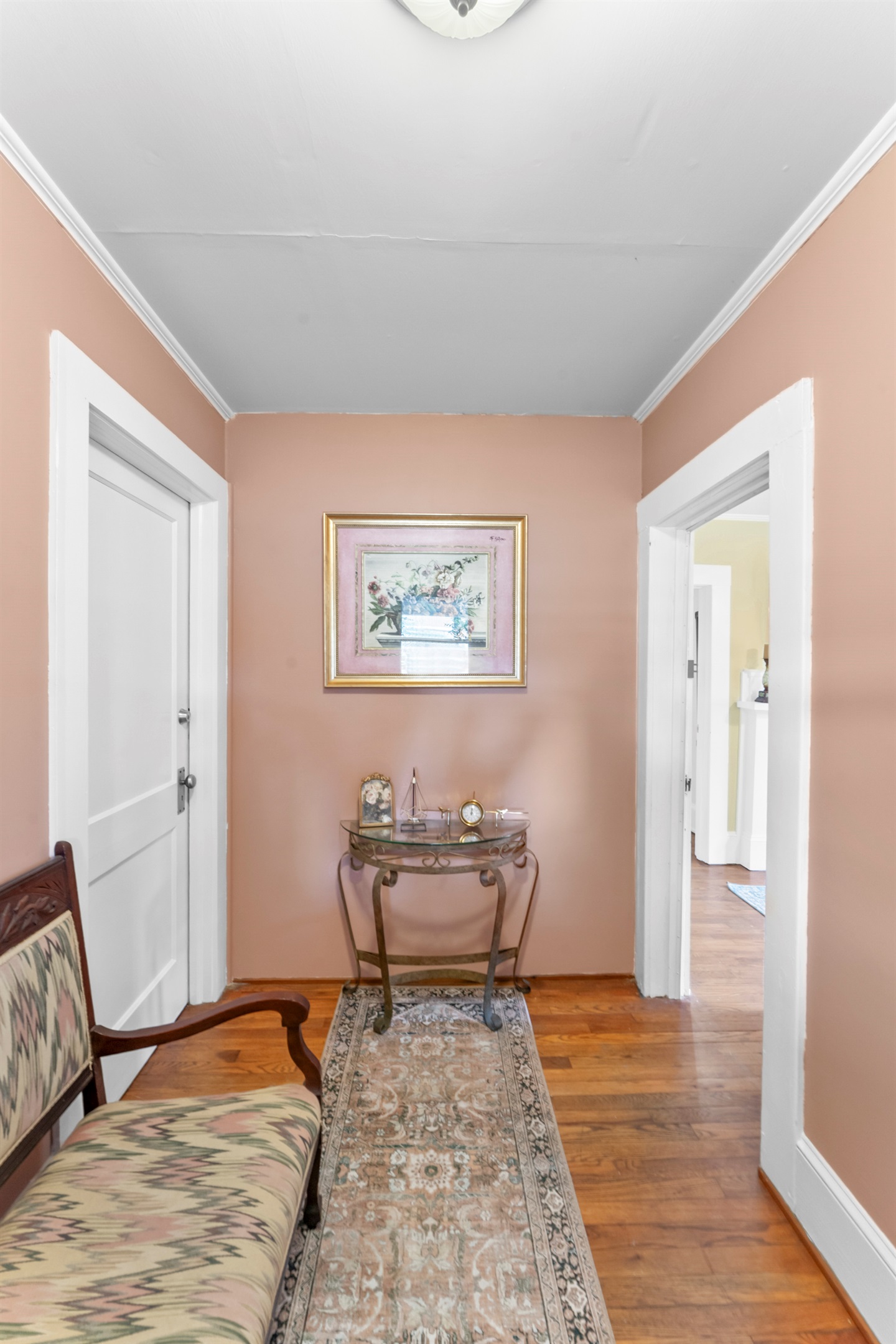 Foyer leading from front porch