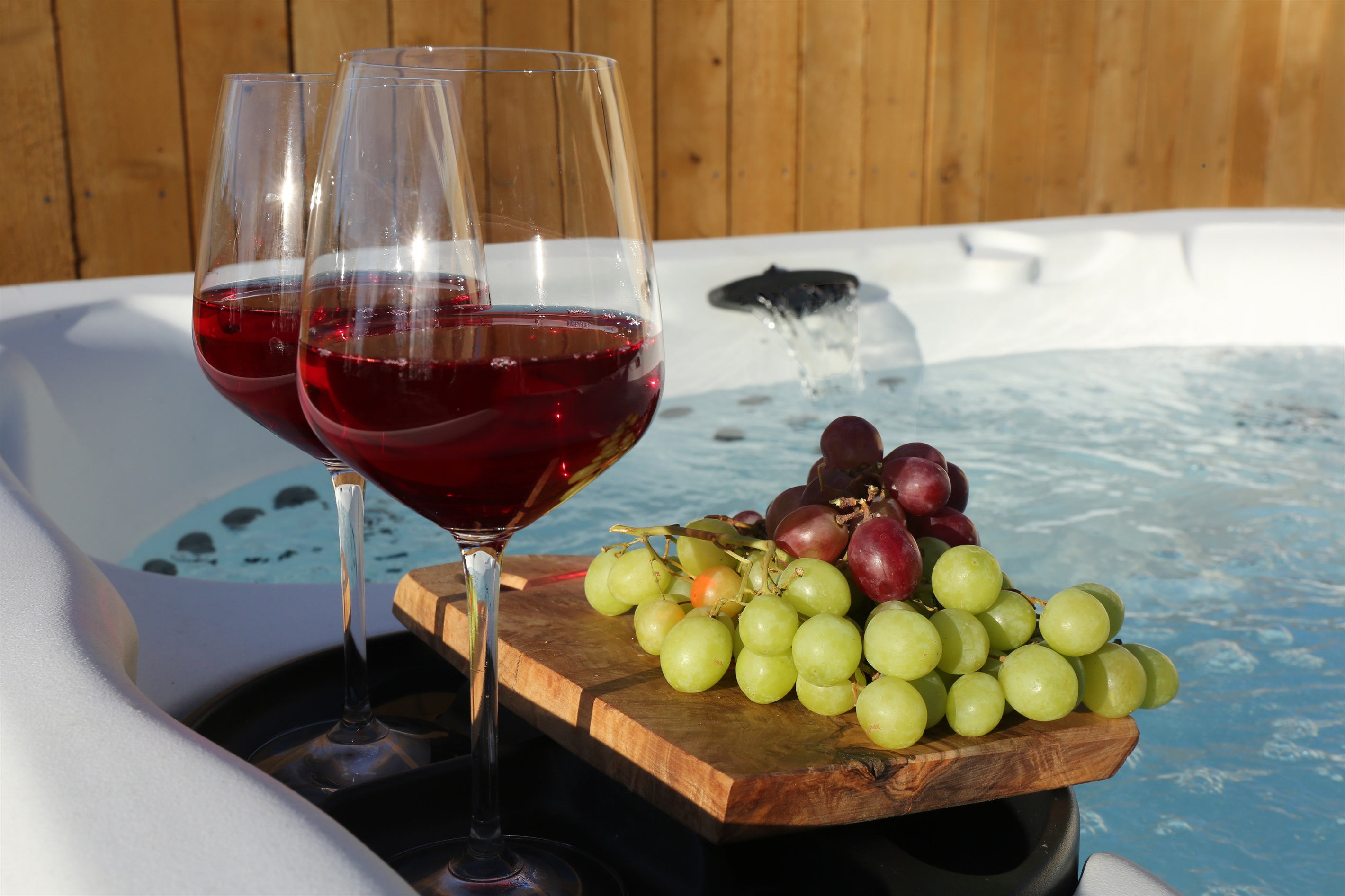 Enjoy a soak after a day of exploring!
