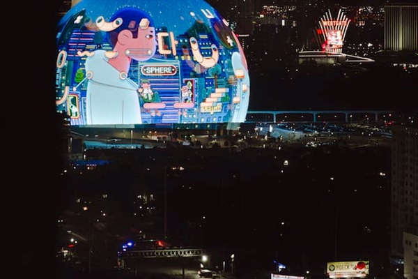 Bedroom zoomed view of Sphere