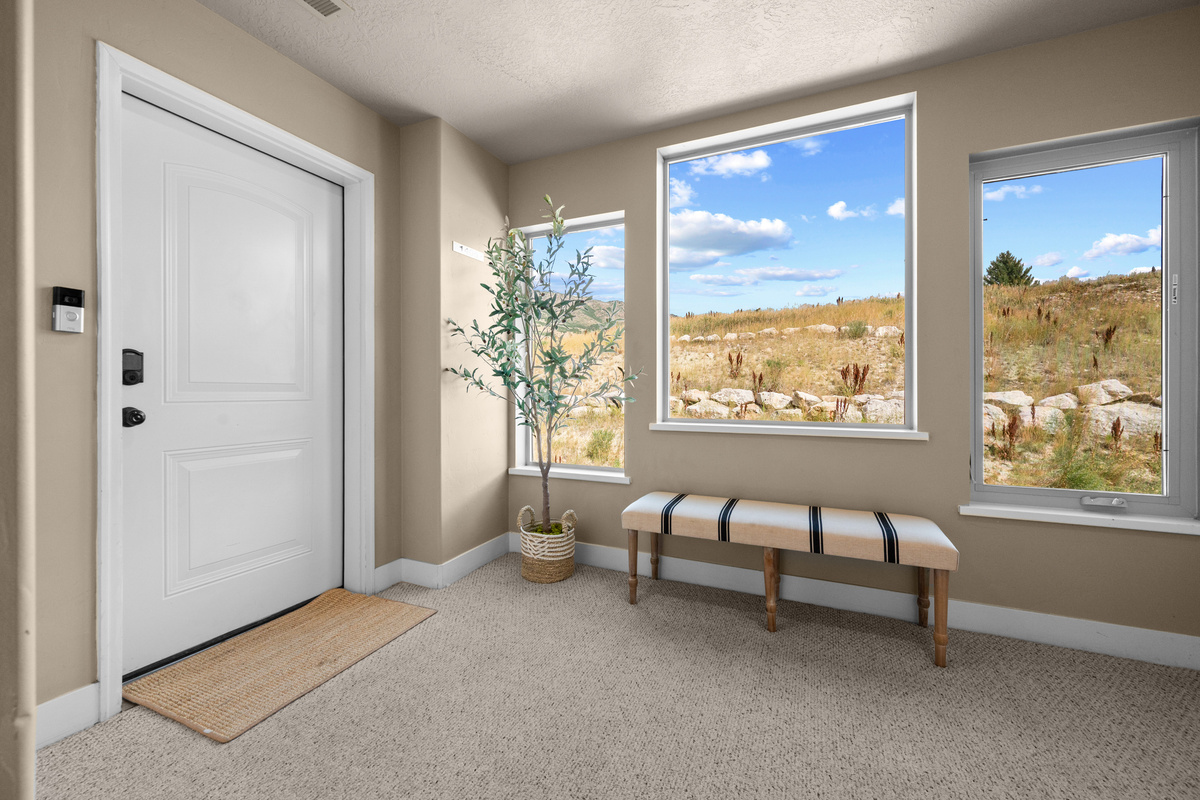 Even the shared spaces capture the peaceful, open feel that makes Moose Hollow special.