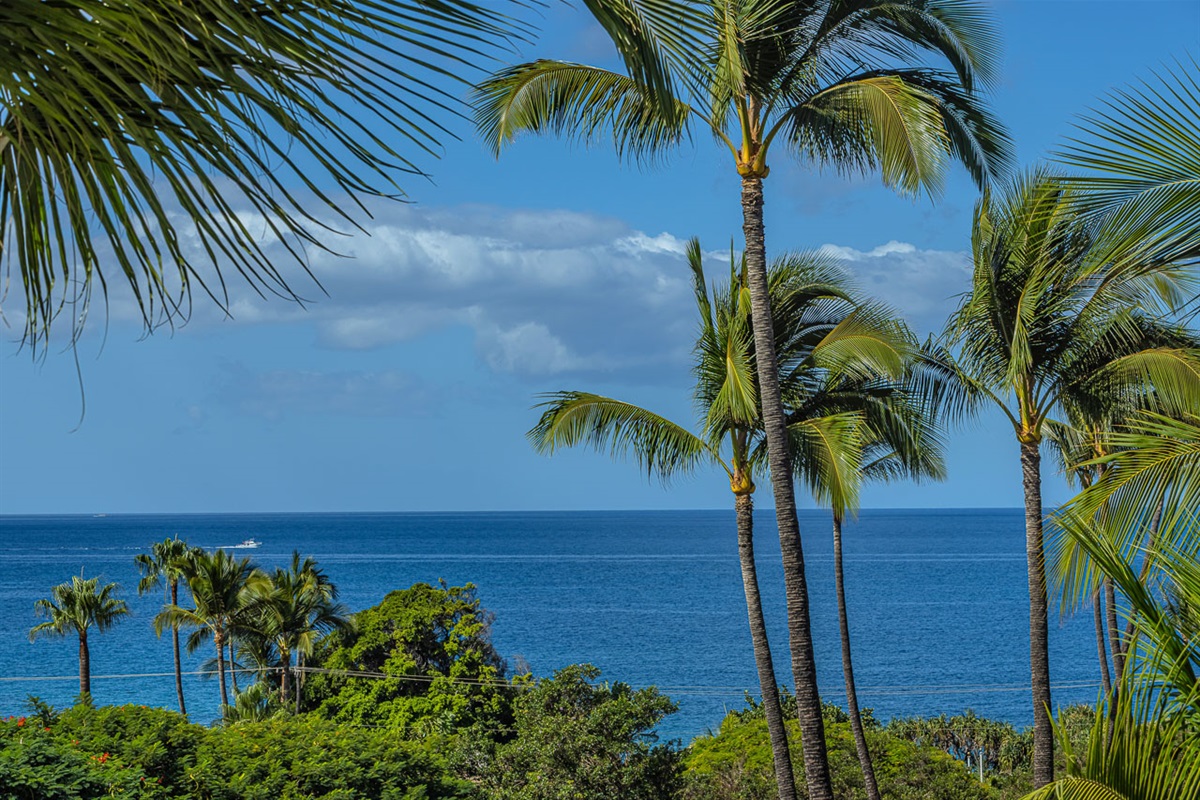 Ocean and Sunset Views from Lanai