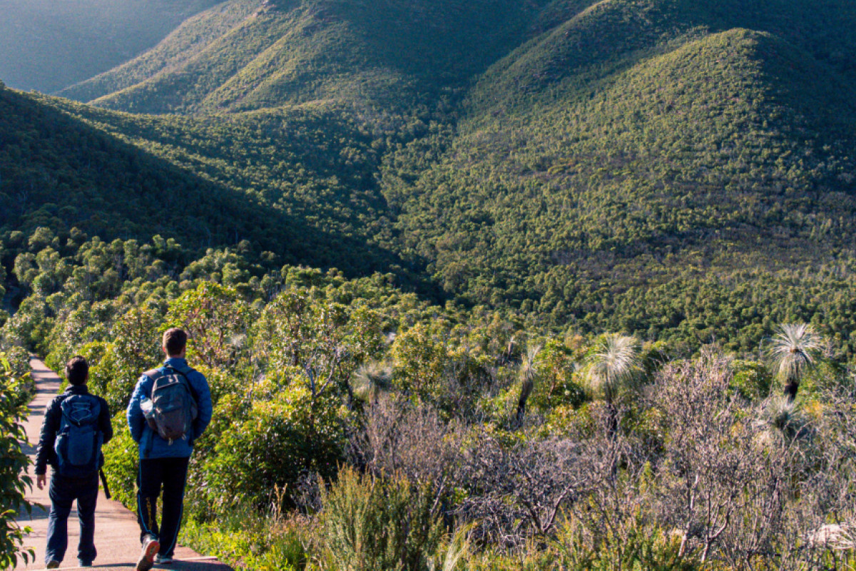 Hiking at The Porongorups
