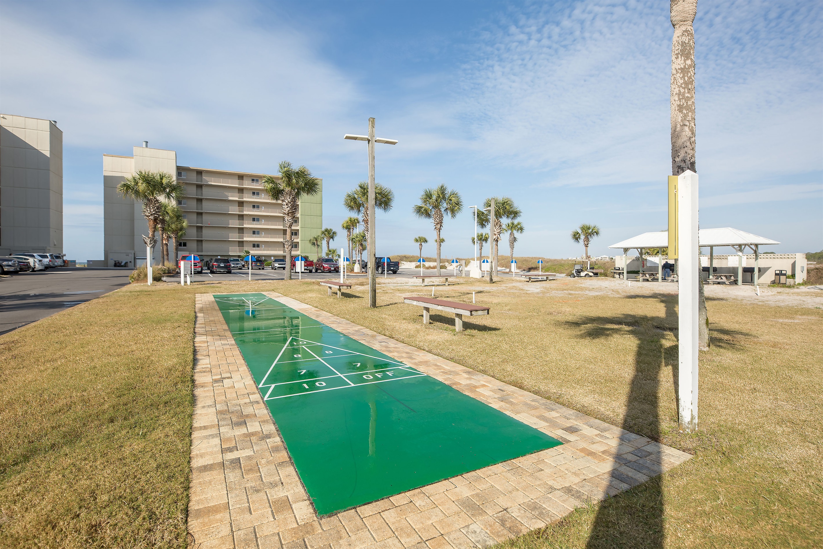 Shuffle board and so many other activities on site