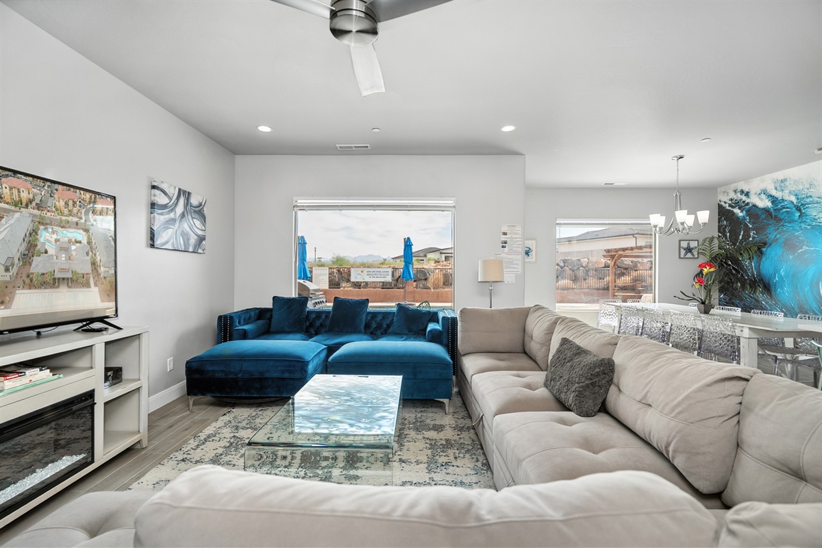 Zion Townhome-Living Room