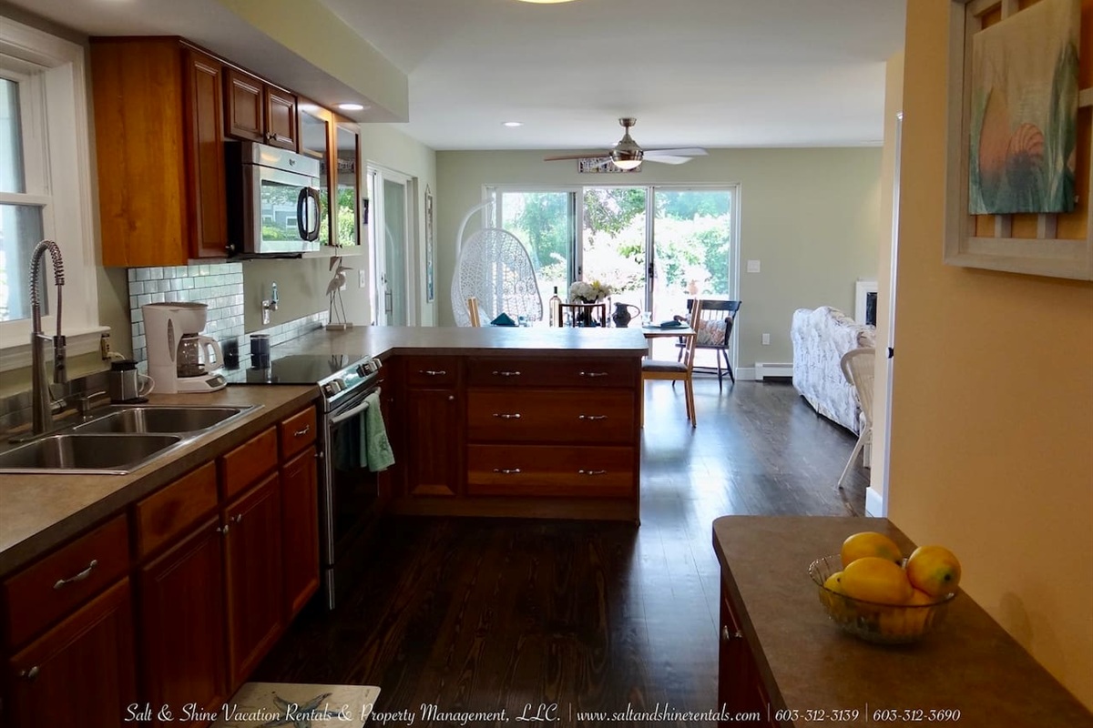 Plenty of space for cooking a Traditional Maine Lobster Bake.