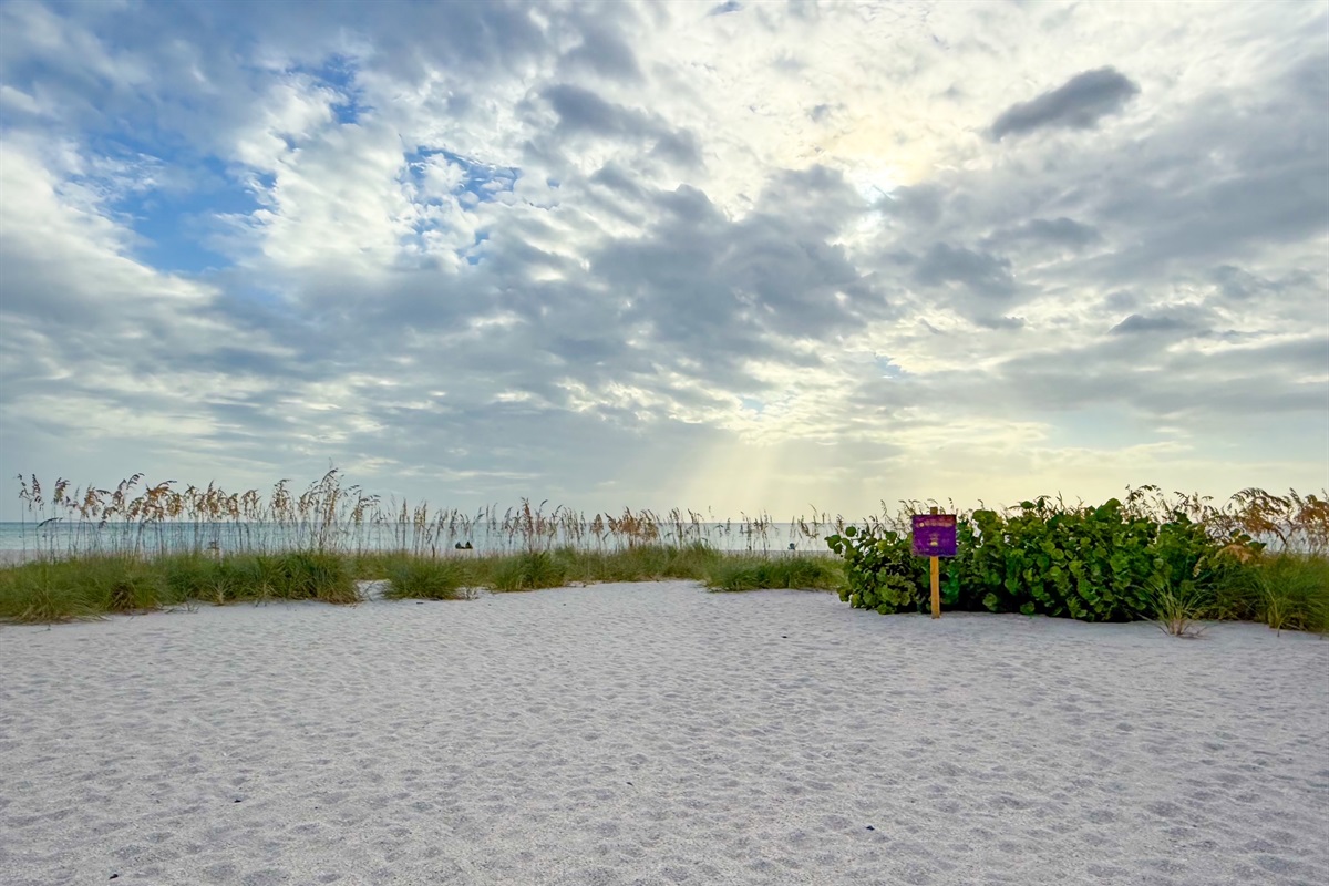 Private Backyard Beach Area