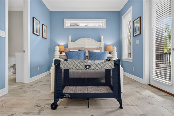 We have a pack and play