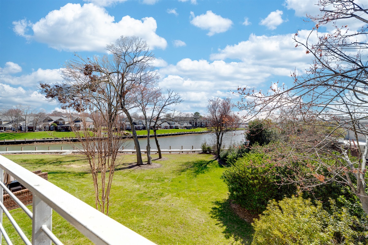 View of Lake Norman from deck