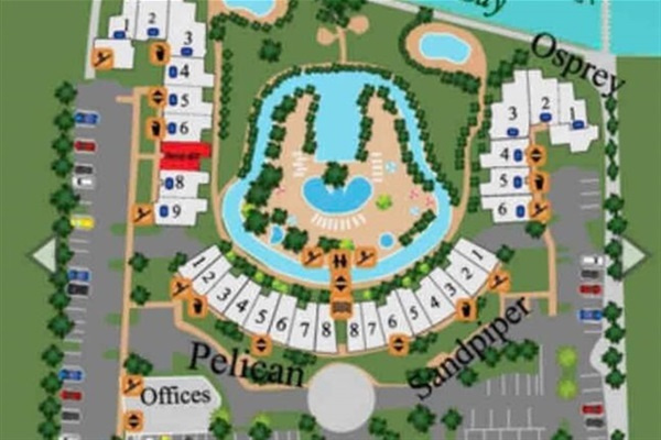 Map of Resort
