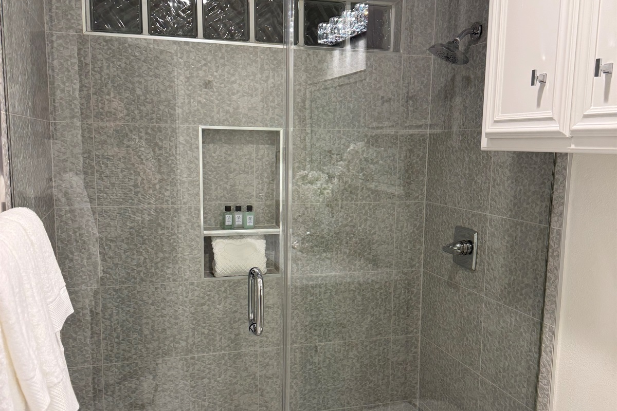 Hall Bathroom w/ walk-in shower