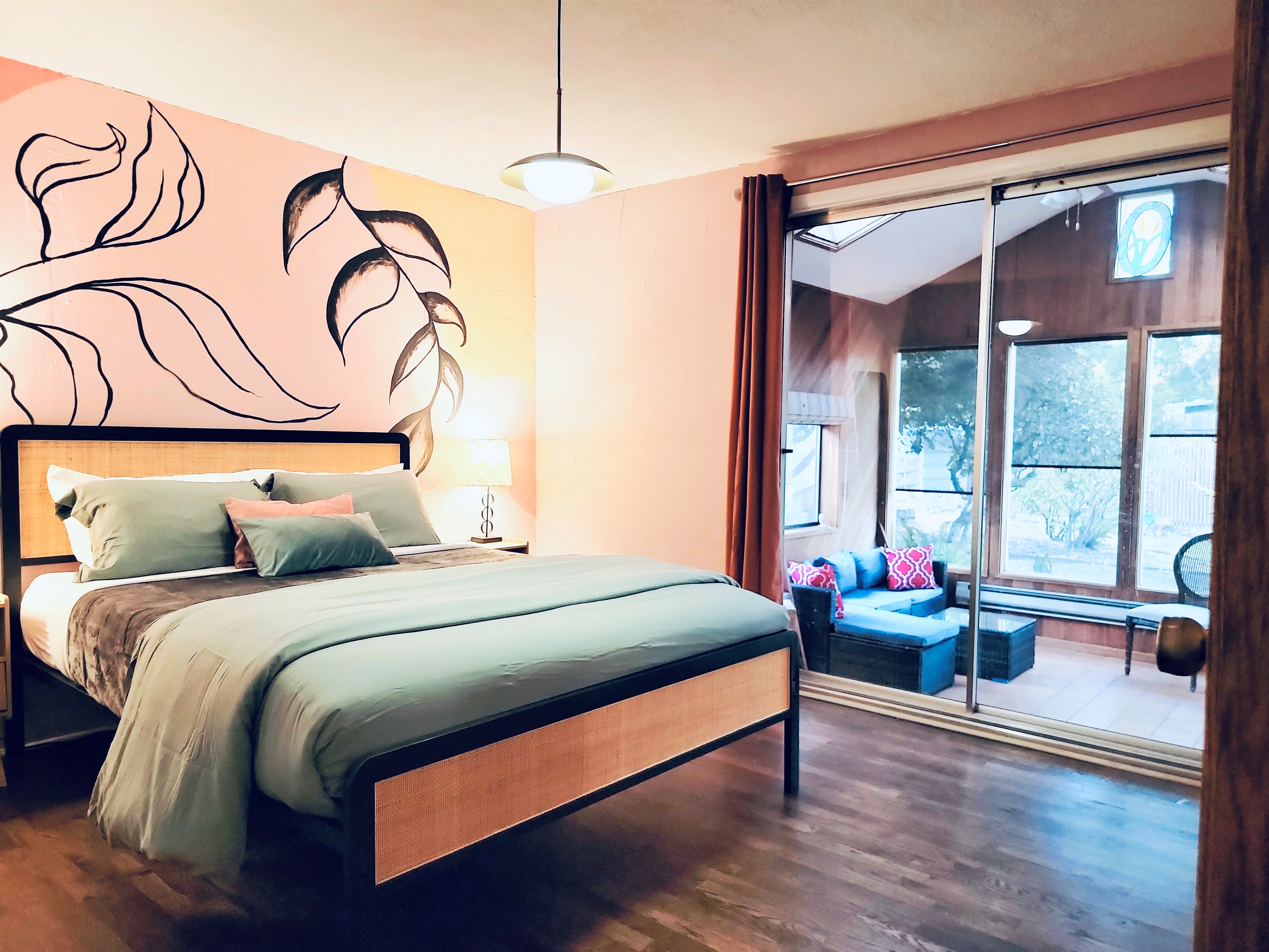 Bedroom 2 to sunroom