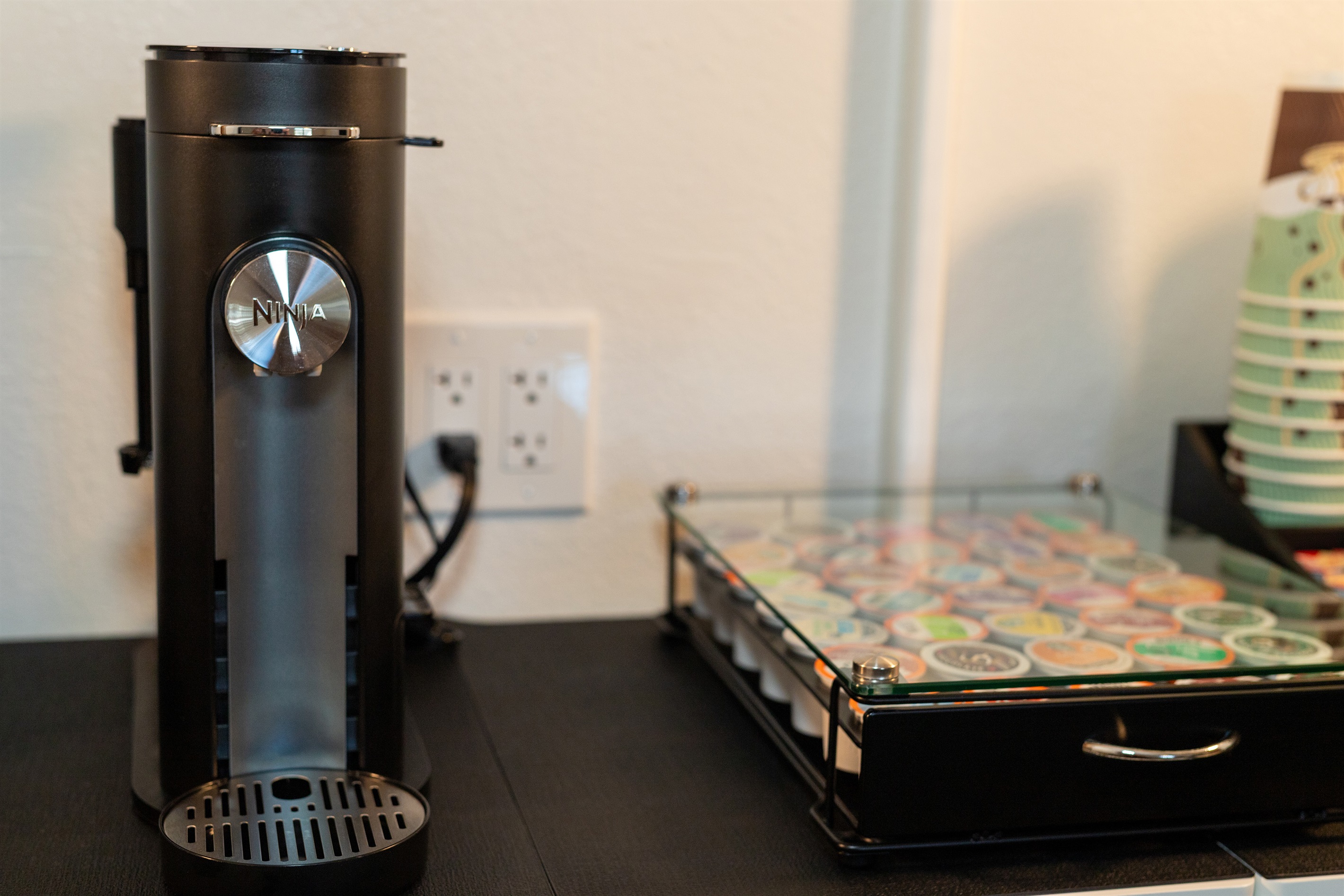 Keurig coffee maker for quick and easy morning coffee