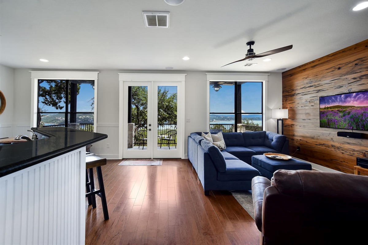 Open Living Area with Views