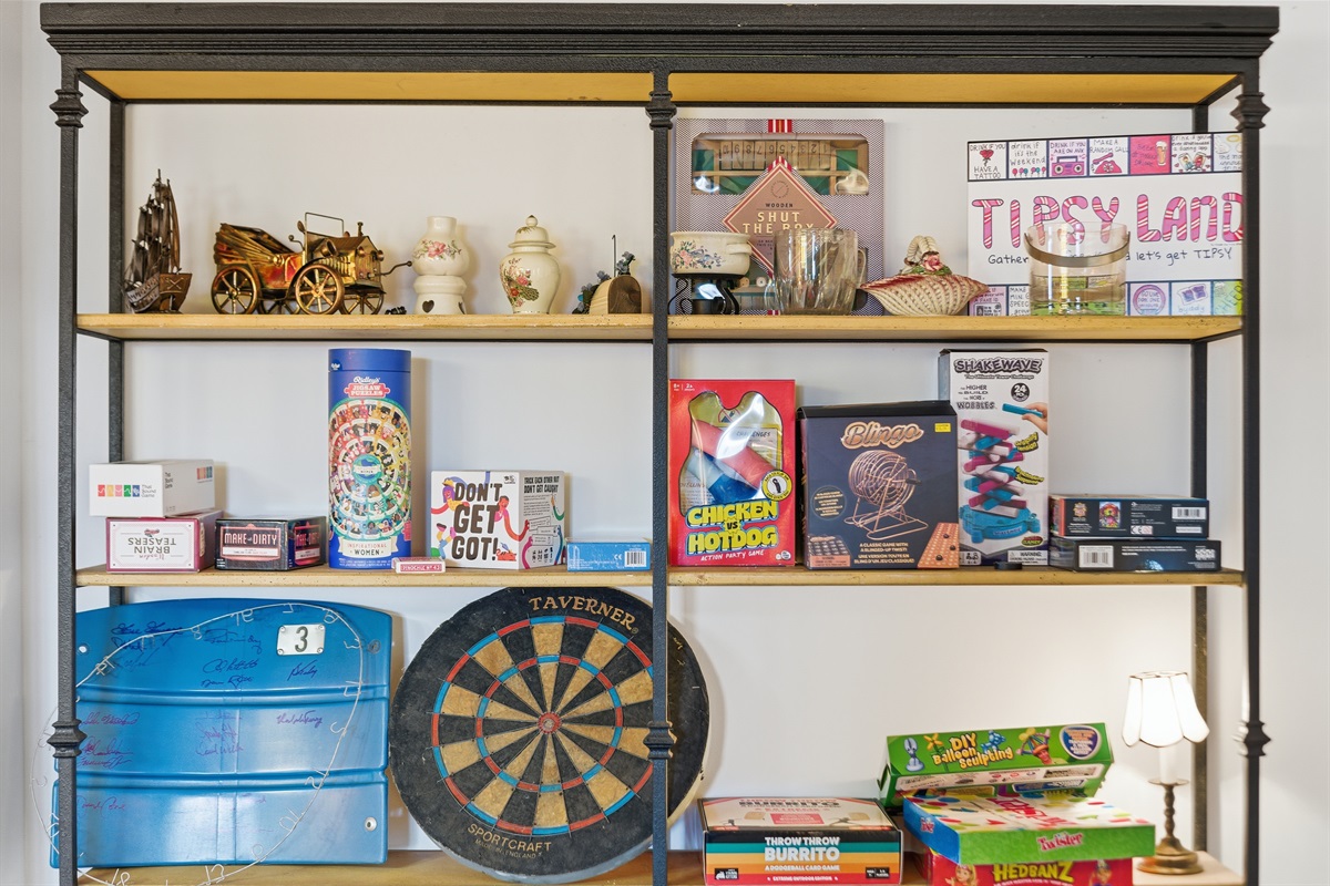 Game room - board games