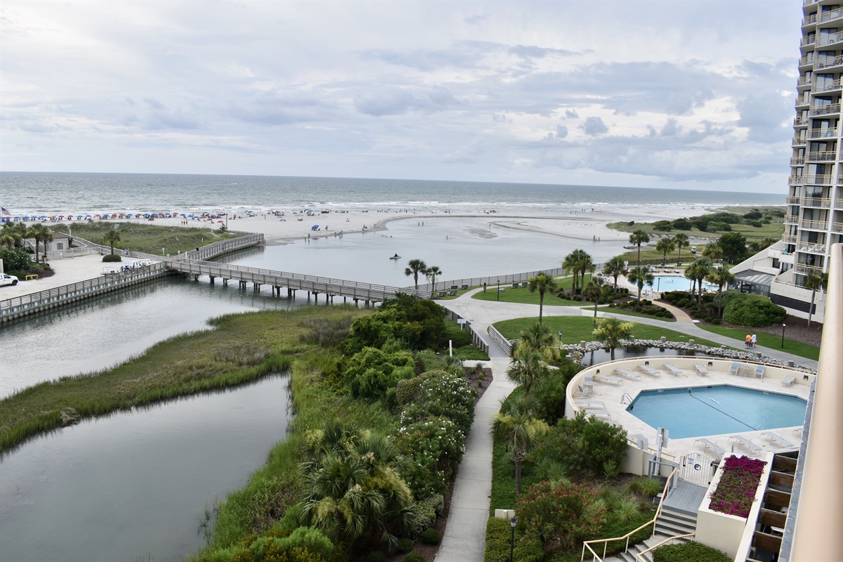 Southern View from the Balcony
