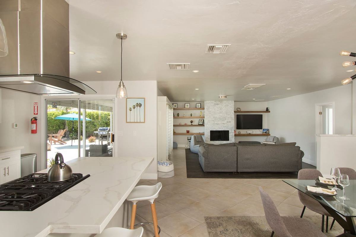 Open concept living!