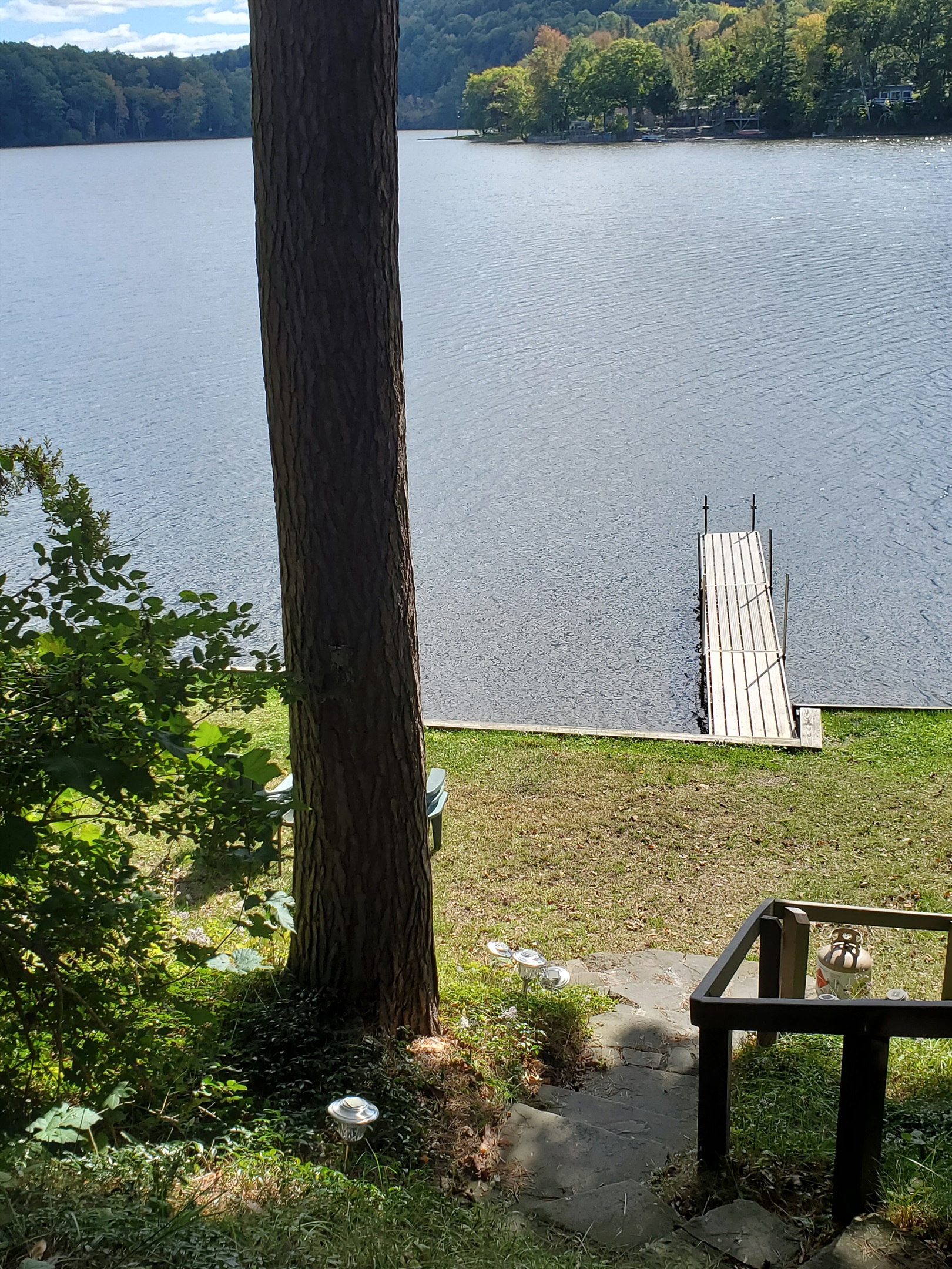 View from the patio in front of Ardeevin.