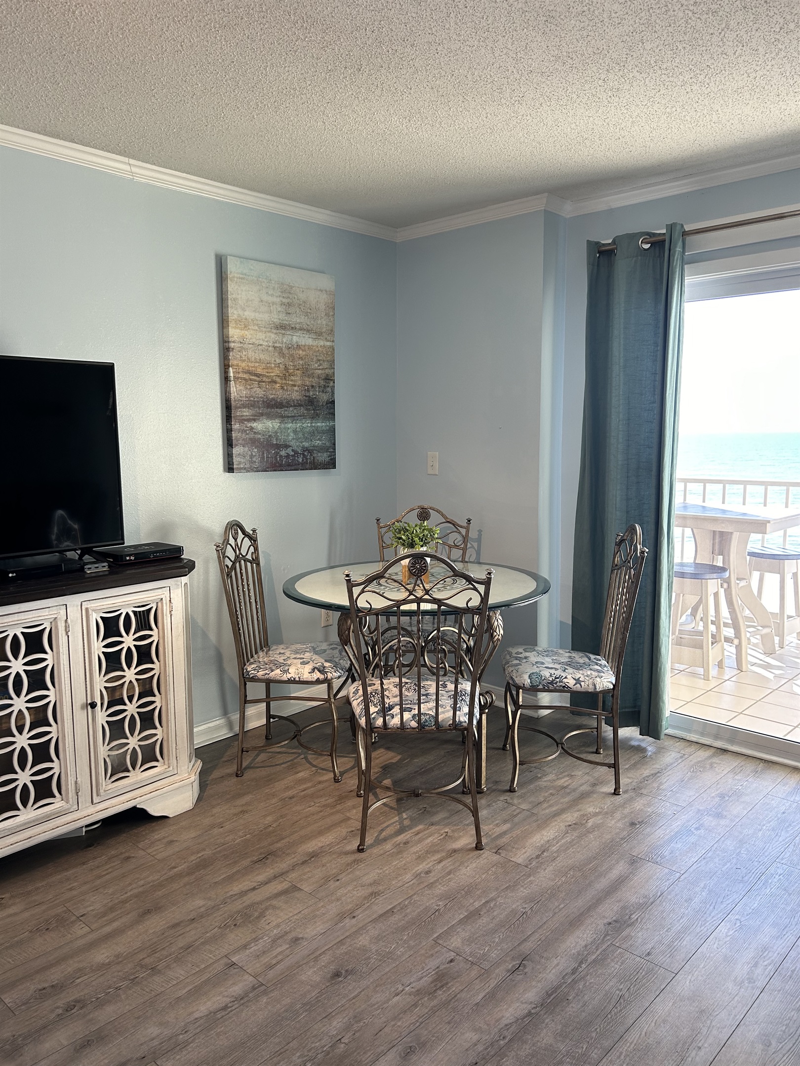 updated photo of corner table