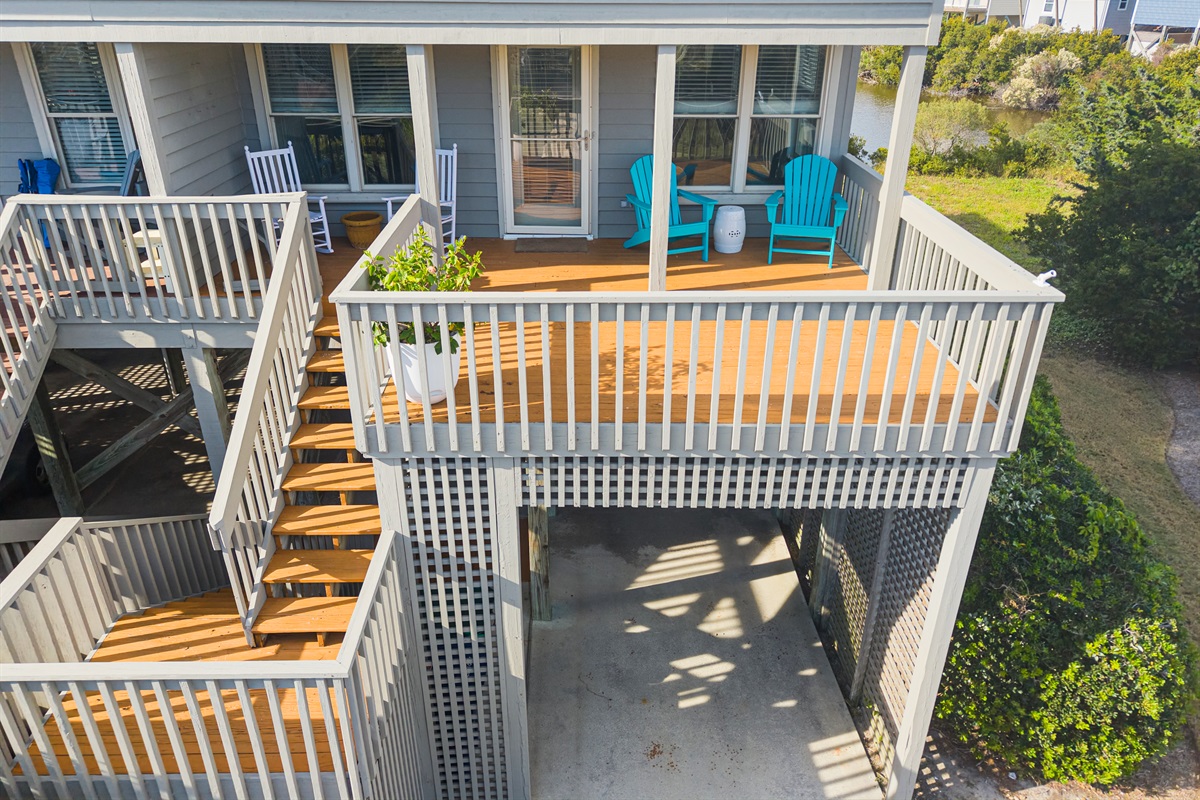 Perfect spot for reading, relaxing, or sipping morning coffee
