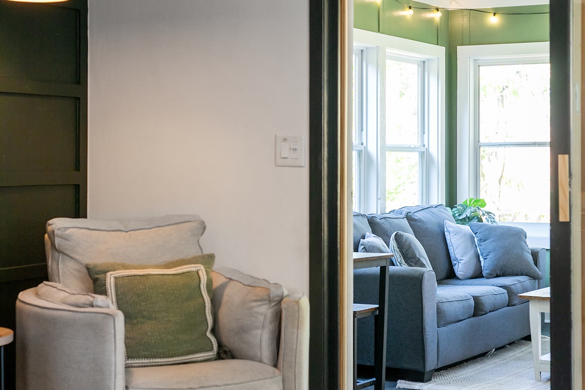 Guests enjoy the spaciousness of the home, giving everyone plenty of room to relax and feel comfortable