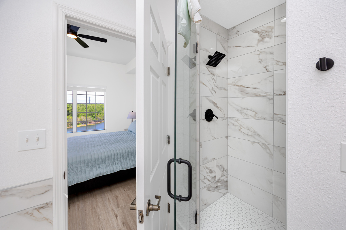 Main bath shower