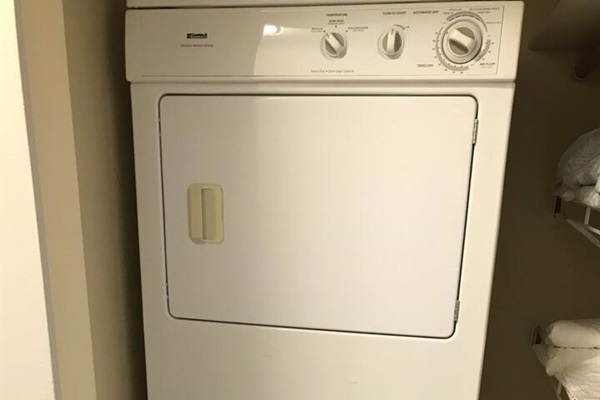 En-suite washer & dryer