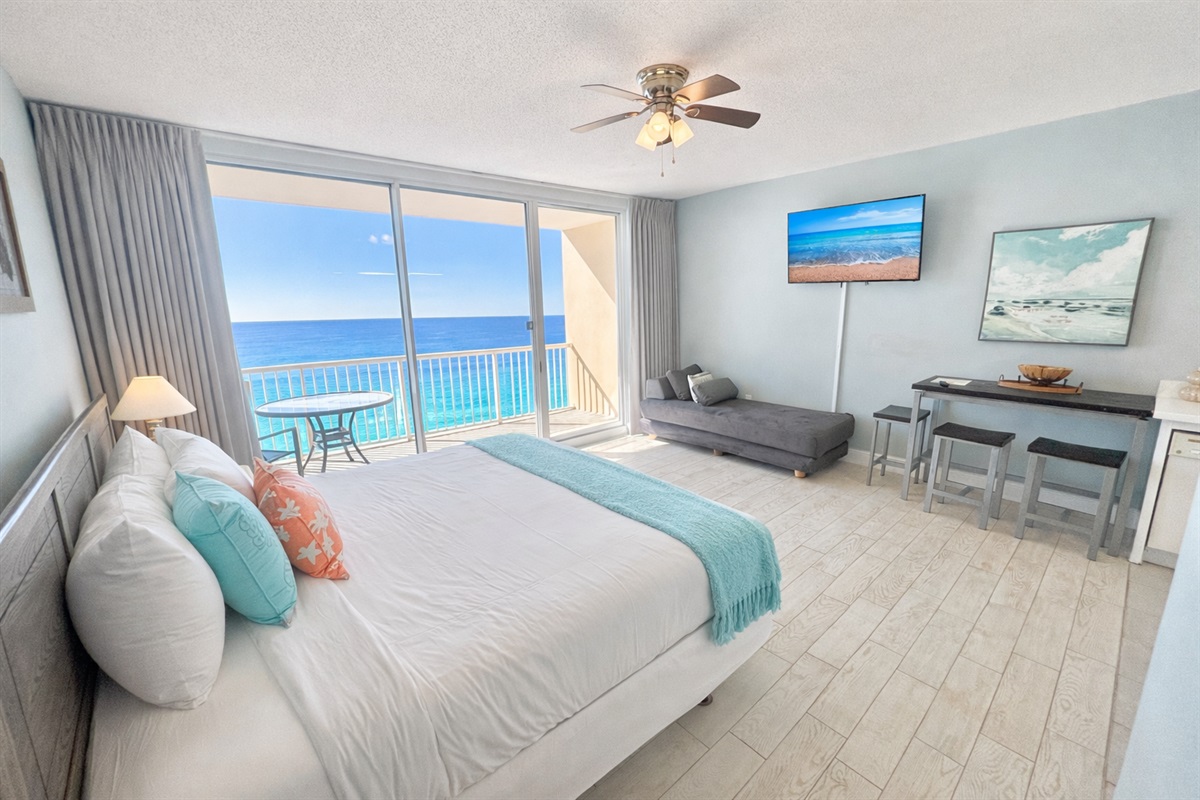 Flatscreen TV for your favorite movies & TV shows!