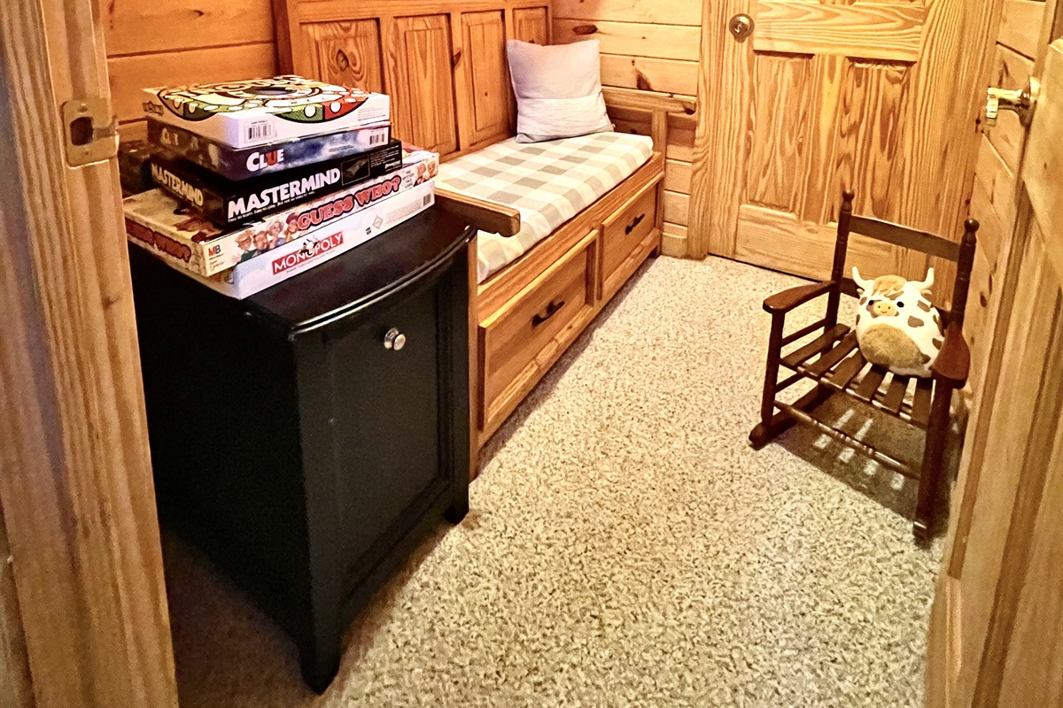 Spacious Closet for Luggage and Cloths Storage