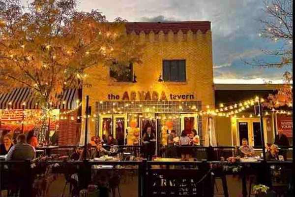 Old Town Arvada is a walking friendly downtown area with many shops and restaurants
