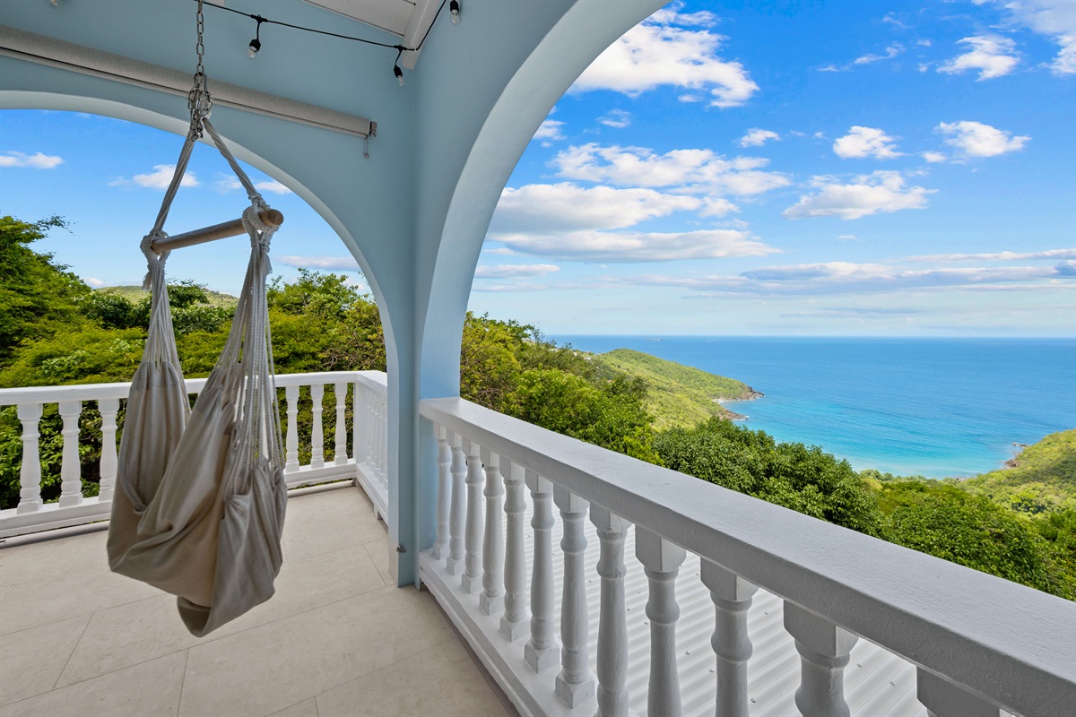 Endless views from the hammock