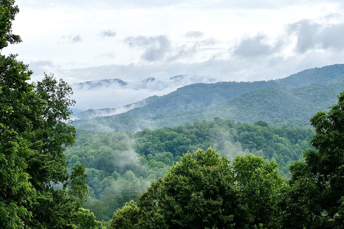 Morning Views are truly Spectacular in the Smokies!