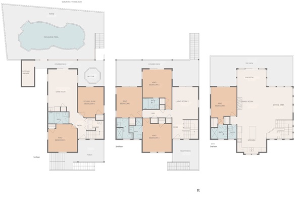 All Level floor plans