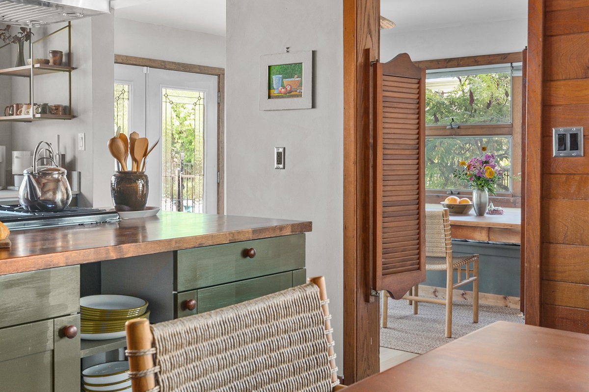 Enjoy entertaining with the seamless flow from the kitchen to the dining spaces—perfect for gathering and connection.