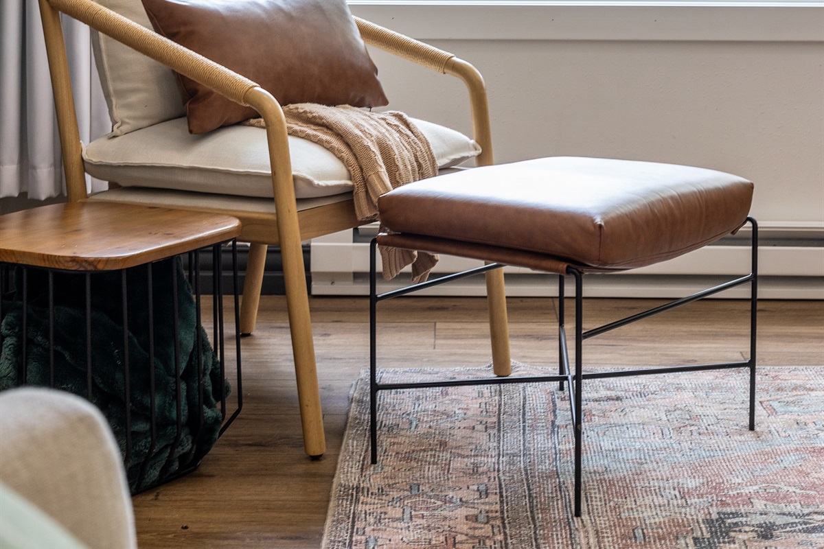 The perfect spot for morning coffee, evening conversations, or a movie night together.