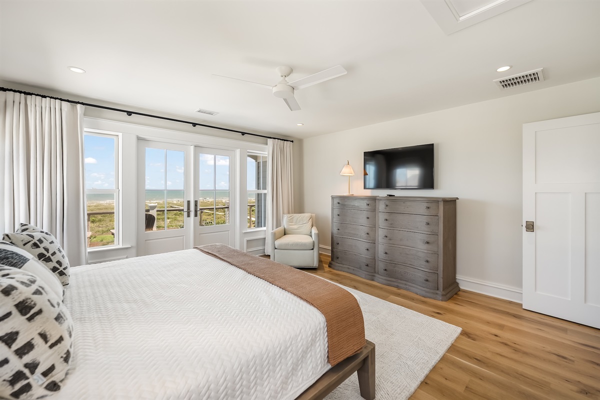King Bedroom 2 | Beach Shelter | 3708 Palm Blvd | Isle of Palms, SC | IOP Escapes