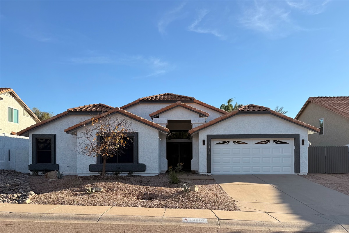 Single Story House with RV Gate