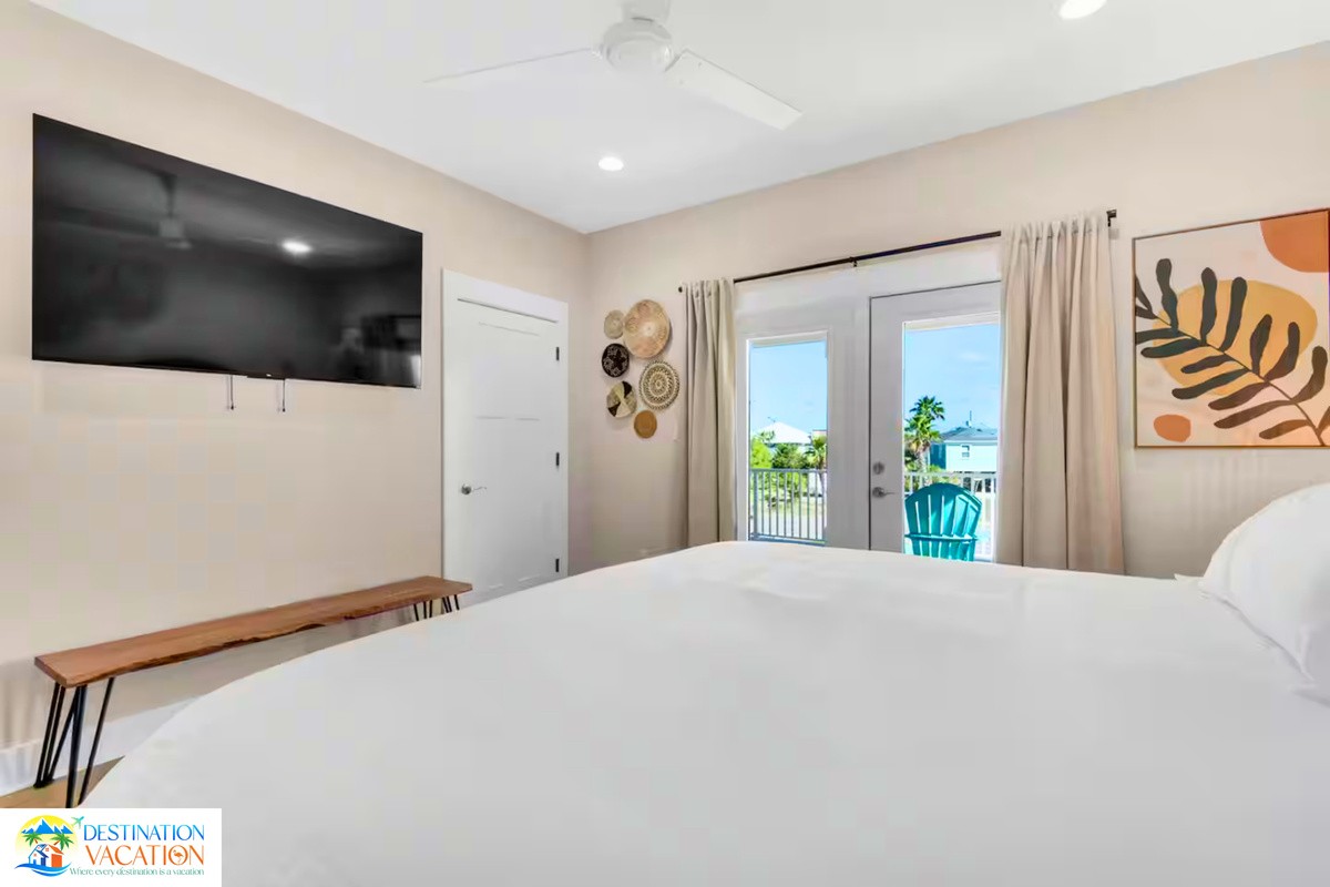 Wake up to bright coastal views and peaceful comfort.