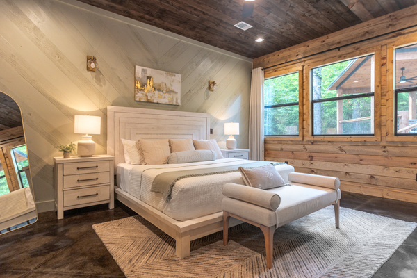 Spacious beautiful bedrooms